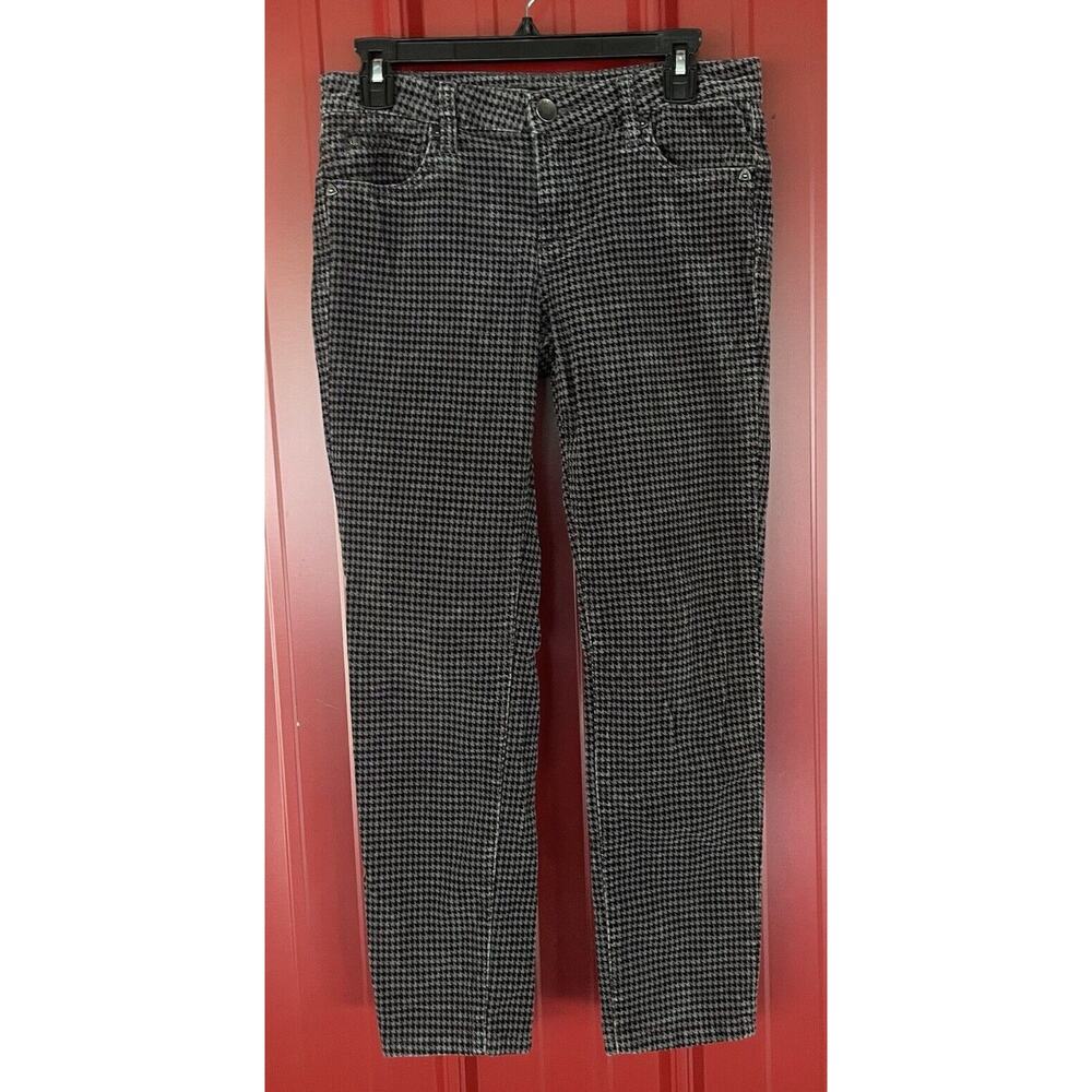 Kut From The Kloth Pants Houndstooth Skinny Ponte Trousers Womens Size 6